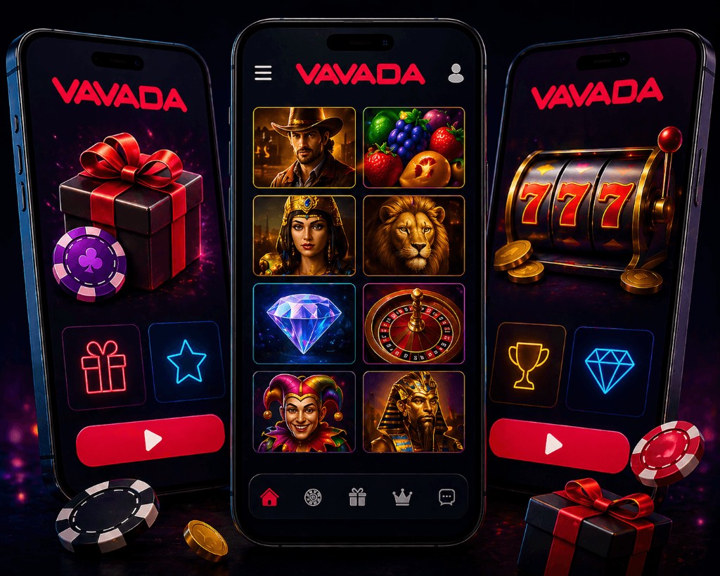 Registering a Vavada Casino account on a smartphone